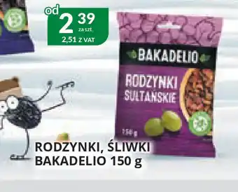 Eurocash Cash & Carry Rodzynki, śliwki Bakadelio oferta