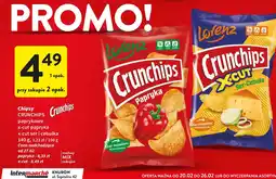 Intermarche Chipsy ser-cebula Crunchips X-Cut oferta