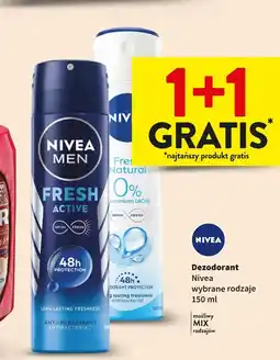 Intermarche Antyperspirant Nivea Fresh Natural oferta