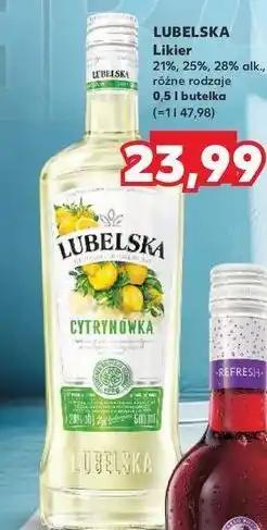 Kaufland Wódka Lubelska Cytrynówka oferta