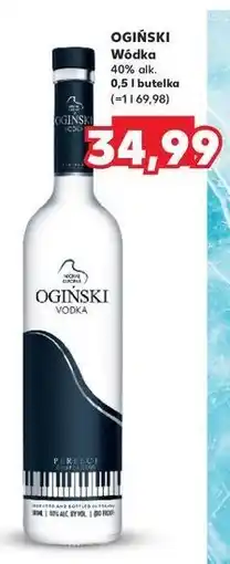 Kaufland Wódka Ogiński Vodka oferta