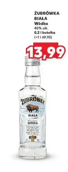 Kaufland Wódka Żubrówka Biała oferta