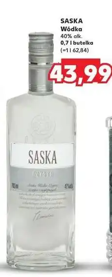 Kaufland Wódka Saska Czysta oferta