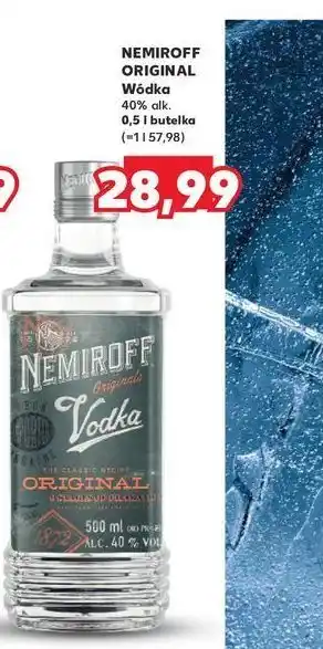 Kaufland Wódka Nemiroff Original oferta