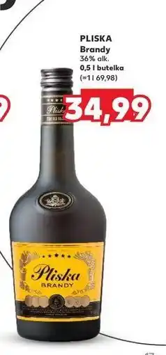 Kaufland Brandy Pliska 5 Yo oferta