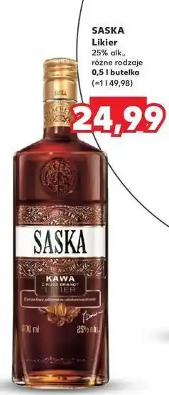 Kaufland Wódka Saska Kawa Z Nutą Brandy oferta