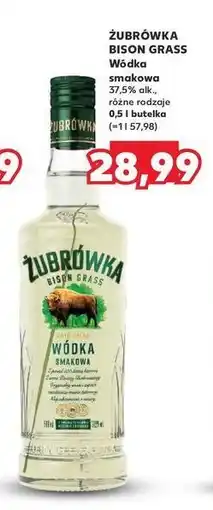 Kaufland Wódka Żubrówka Bison Grass oferta