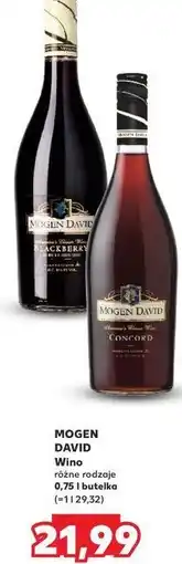 Kaufland Wino Mogen David Concord oferta