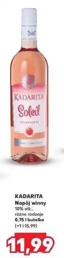 Kaufland Wino Kadarita Soleil Strawberry oferta