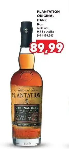 Kaufland Rum Plantation Original Dark oferta