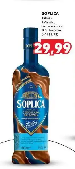 Kaufland Wódka Soplica E. Wedel Czekolada Mleczna oferta