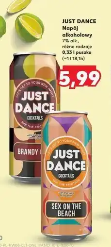 Kaufland Napój sex on the beach Just Dance oferta