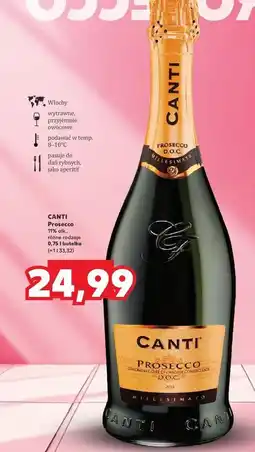 Kaufland Wino Canti Prosecco Doc oferta