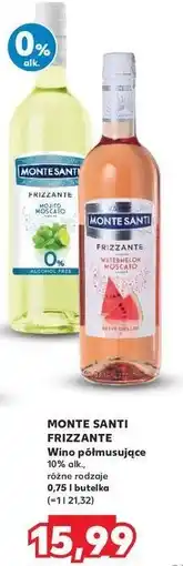 Kaufland Wino Monte Santi Frizzante Mojito 0% oferta