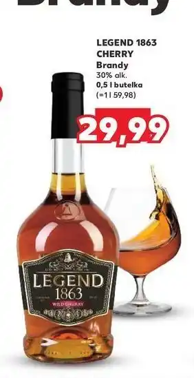 Kaufland Brandy Legend 1863 oferta