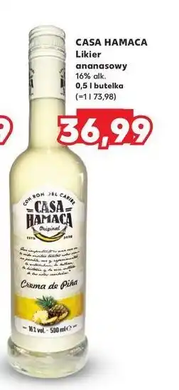 Kaufland Likier Casa Hamaca Pina Colada oferta