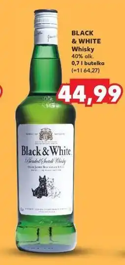 Kaufland Whisky Black & White oferta