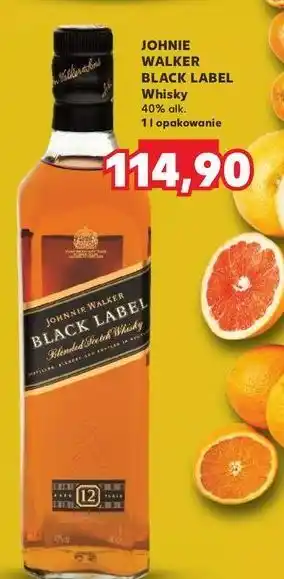 Kaufland Whisky Johnnie Walker Black Label oferta