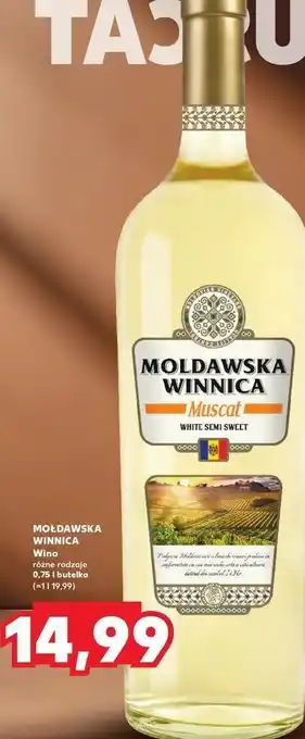 Kaufland Wino Mołdawska Winnica Muscat oferta