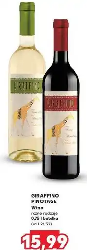 Kaufland Wino Giraffino oferta