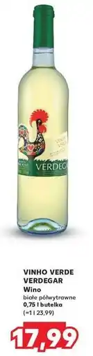 Kaufland Wino półwytrawne Vinho Verde Verdegar oferta