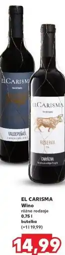 Kaufland Wino El Carisma oferta