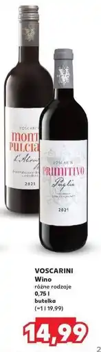 Kaufland Wino Voscarini Primitivo Puglia oferta