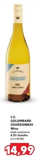 Kaufland Wino Le Compliment Colombard Chardonnay oferta