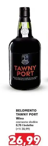 Kaufland Wino Tawny Port Sweet oferta