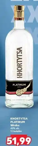 Kaufland Wódka Khortytsa Platinium oferta