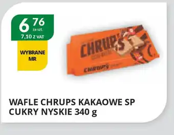 Eurocash Cash & Carry Wafle Chrups kakaowe SP Cukry Nyskie oferta