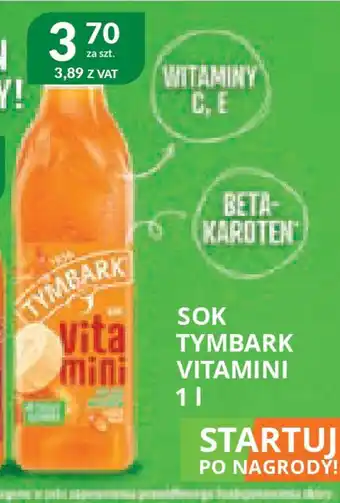 Eurocash Cash & Carry Sok Tymbark Vitamini oferta