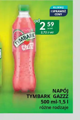 Eurocash Cash & Carry Napój Tymbark Gazz oferta