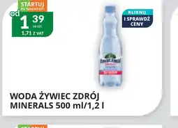 Eurocash Cash & Carry Woda Zywiec Zdrój Minerals oferta