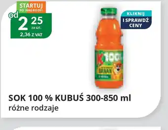 Eurocash Cash & Carry Sok 100% Kubuś oferta