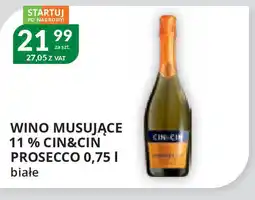 Eurocash Cash & Carry Wino musujące Cin&Cin Prosecco oferta