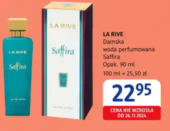 dm drogerie markt La rive damska woda perfumowana saffira oferta