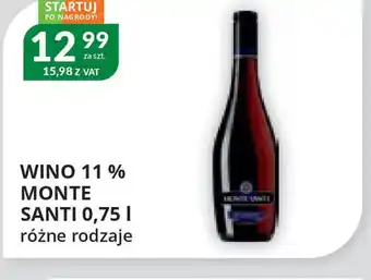 Eurocash Cash & Carry Wino Monte Santi oferta