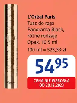 dm drogerie markt L'Oréal Paris Tusz do rzęs Panorama Black oferta