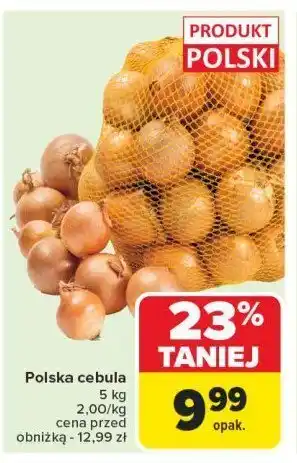 Carrefour Cebula żółta oferta