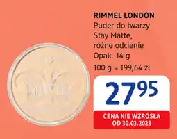 dm drogerie markt RIMMEL LONDON Puder do twarzy Stay Matte oferta