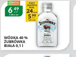 Eurocash Cash & Carry Wódka Zubrówka Biała oferta