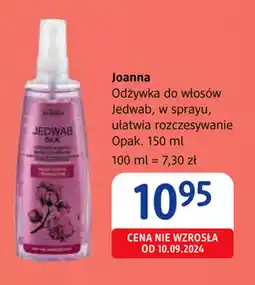 dm drogerie markt Joanna Odżywka do włosów Jedwab, w sprayu oferta