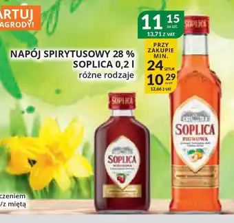 Eurocash Cash & Carry Napój spirytusowy 28% Soplica 0,2l oferta