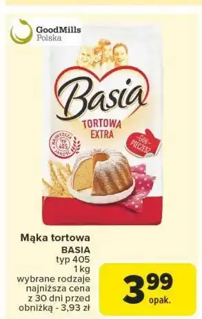 Carrefour Mąka tortowa extra Basia oferta