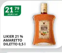 Eurocash Cash & Carry Likier 21% Amaretto Diletto oferta