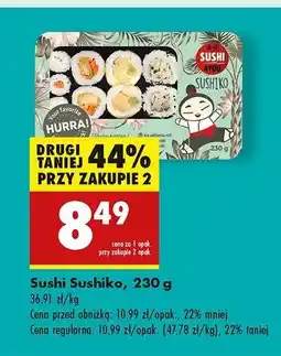 Biedronka Sushi sushiko Sushi 4you oferta