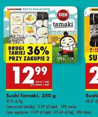 Biedronka Sushi tamaki Sushi 4you oferta