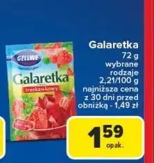 Carrefour Galaretka truskawkowa Gellwe oferta