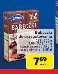 Carrefour Babeczki mocno czekoladowe Gellwe oferta